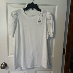 Crown & Ivy top. White